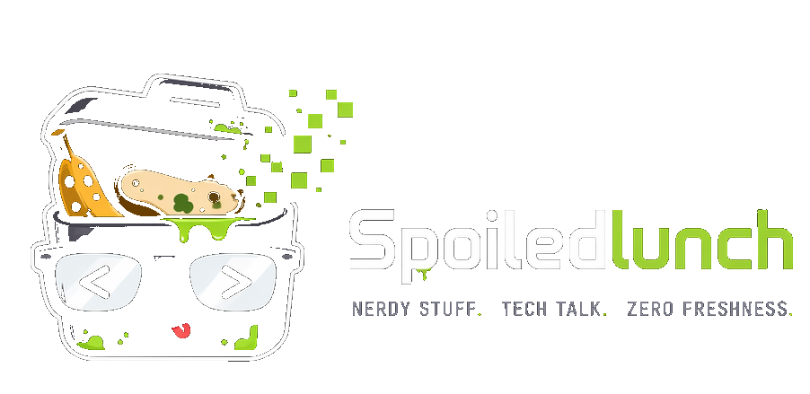 Spoiledlunch mascot logo